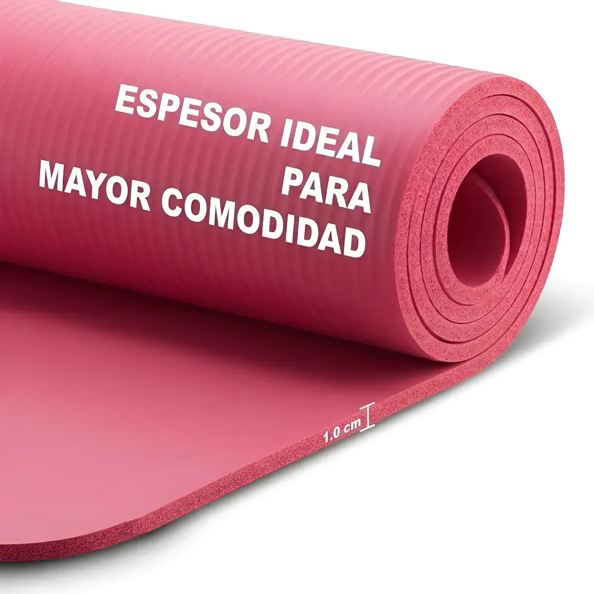 Colchoneta Mat Yoga Nbr Fitness Yoga Deporte 10mm Con Correa