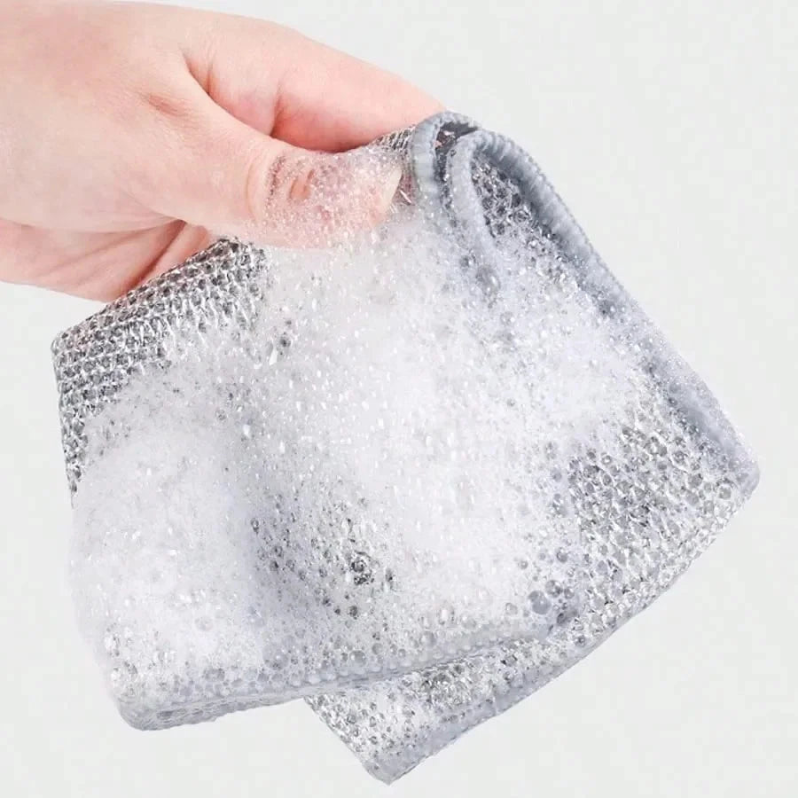 Pack De 10 Trapos De Alambre Multiusos Para Lavar Platos