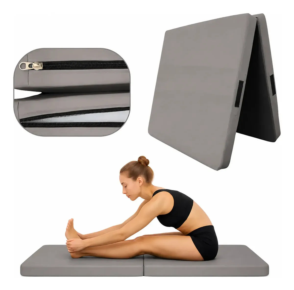 Colchoneta Deportiva Pilates / Yoga Lona Oxford 100x50x5cm