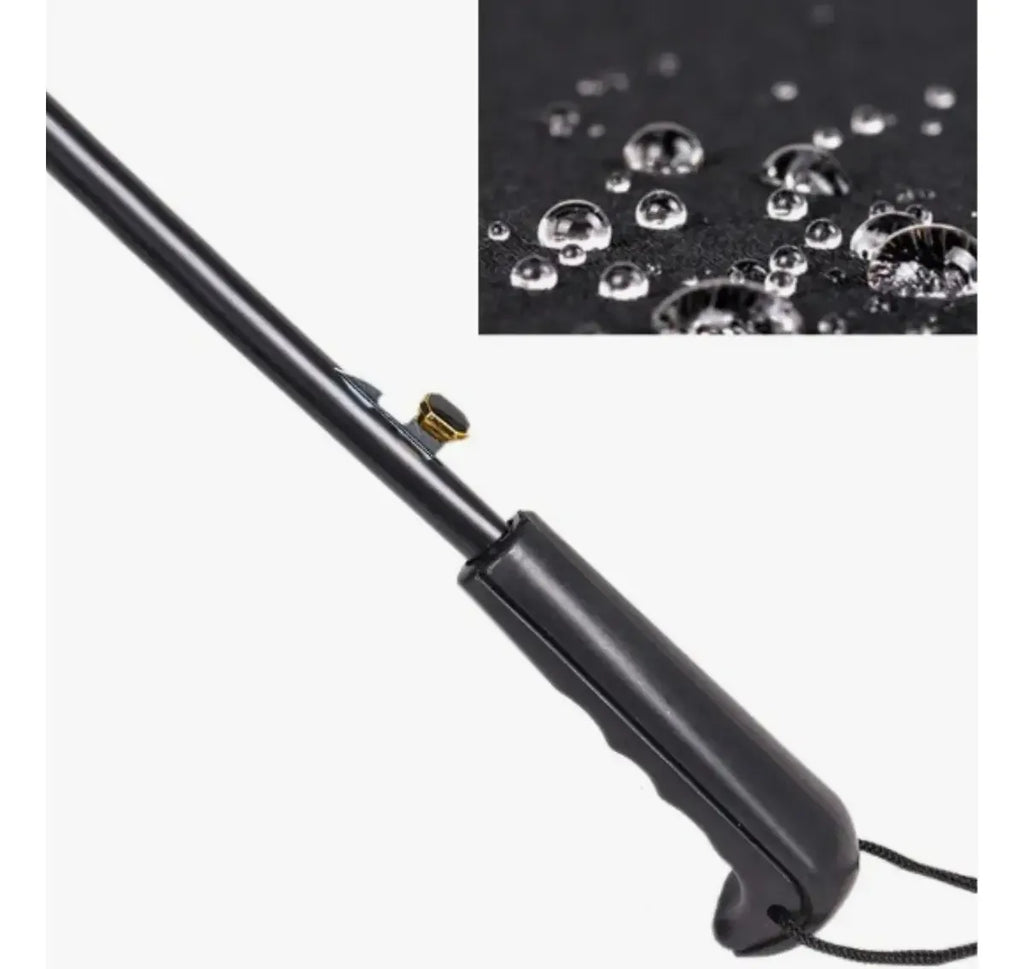 Paragua Elegante Lluvia Nieve Resistente Viento 16 Varillas