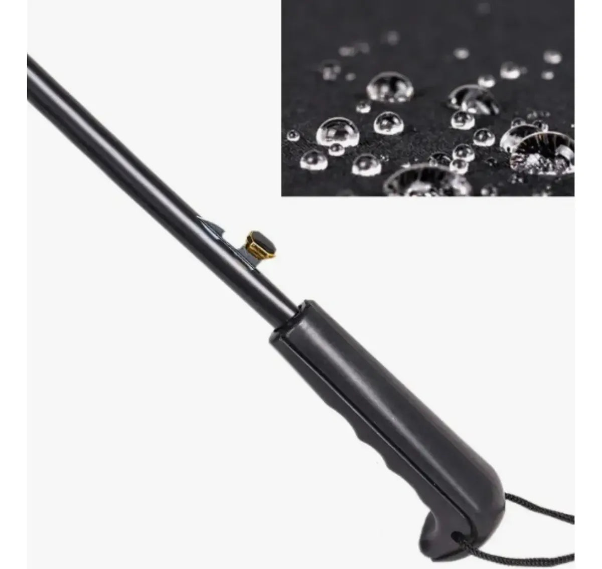 Paragua Elegante Lluvia Nieve Resistente Viento 16 Varillas