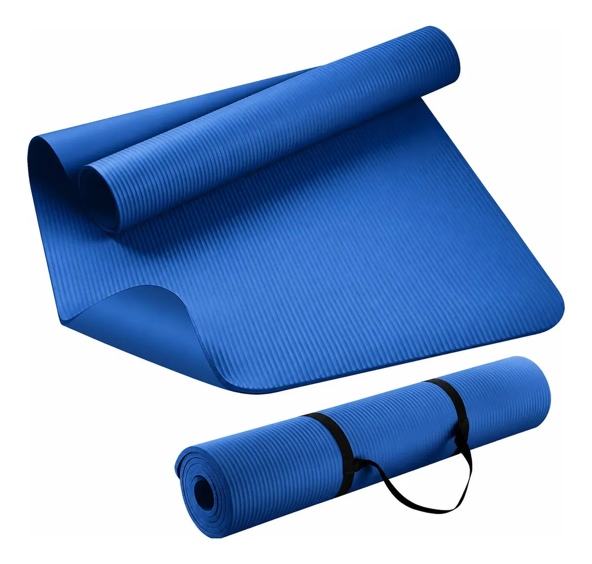 Colchoneta Mat Yoga Nbr Fitness Yoga Deporte 10mm Con Correa