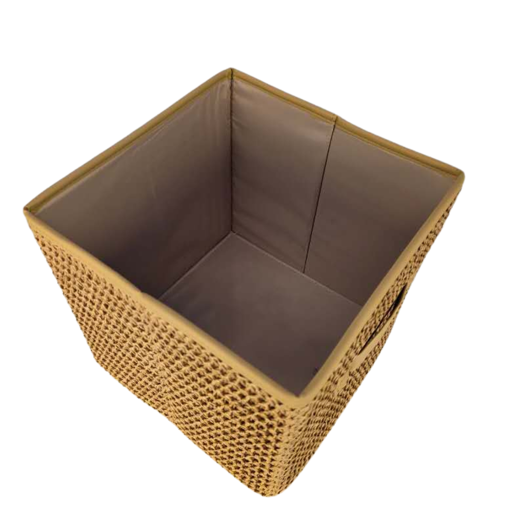 Canasto Caja Organizador Decorativo Plegable Closet Multiuso
