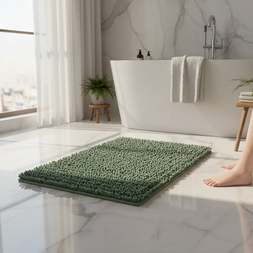 alfombra baño microfibra 60x40cm