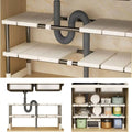 Estante 2 Nivel Gabinete Adaptable Cocina Baño Organizador