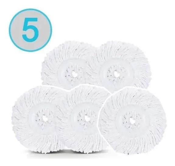 Pack De 5 Unidades De Repuesto De Mopa Giratoria