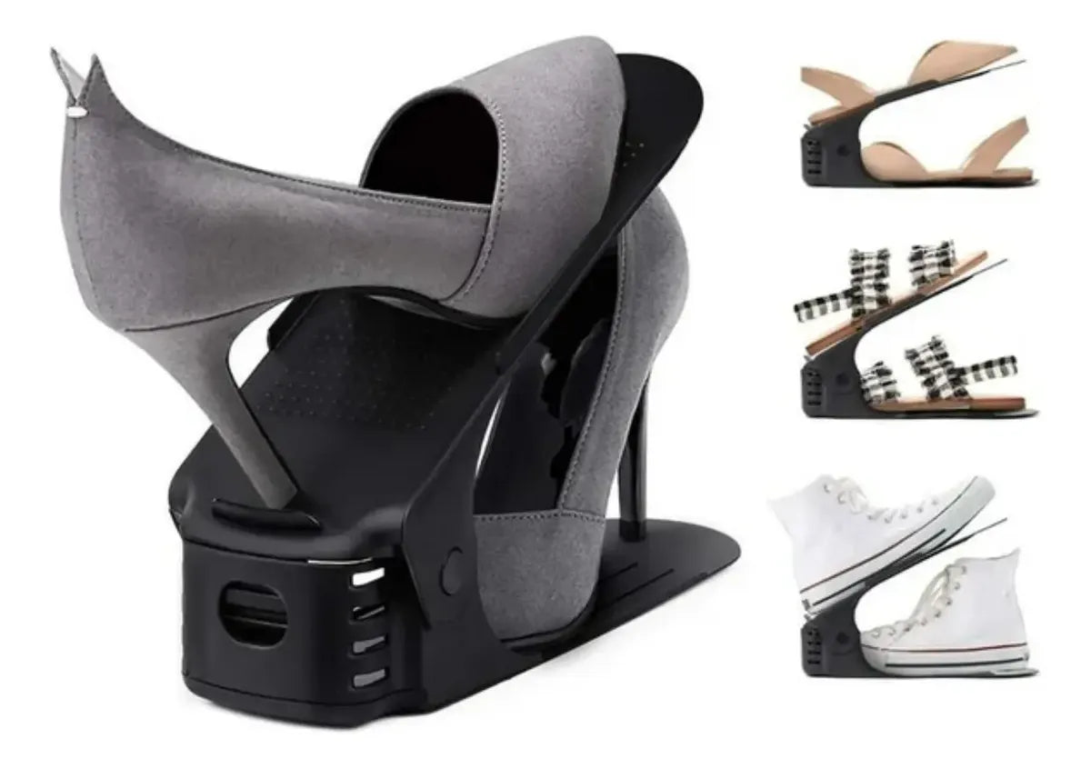 Pack De 6 Zapatero Estante Organizador De Zapatos Shoe Slotz