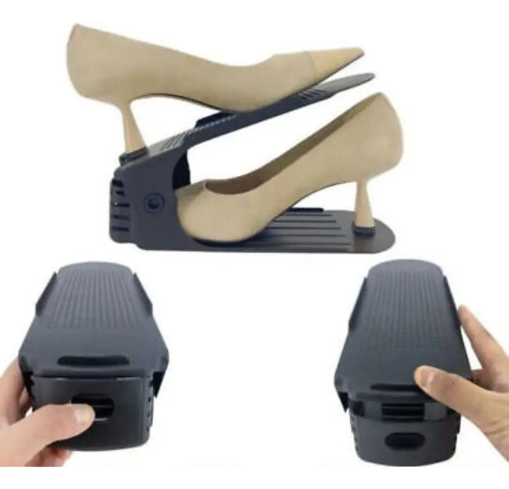 Pack De 6 Zapatero Estante Organizador De Zapatos Shoe Slotz