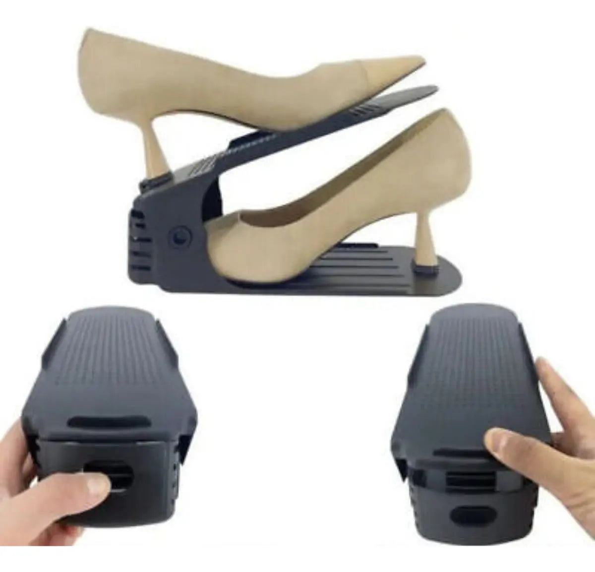 Pack De 6 Zapatero Estante Organizador De Zapatos Shoe Slotz