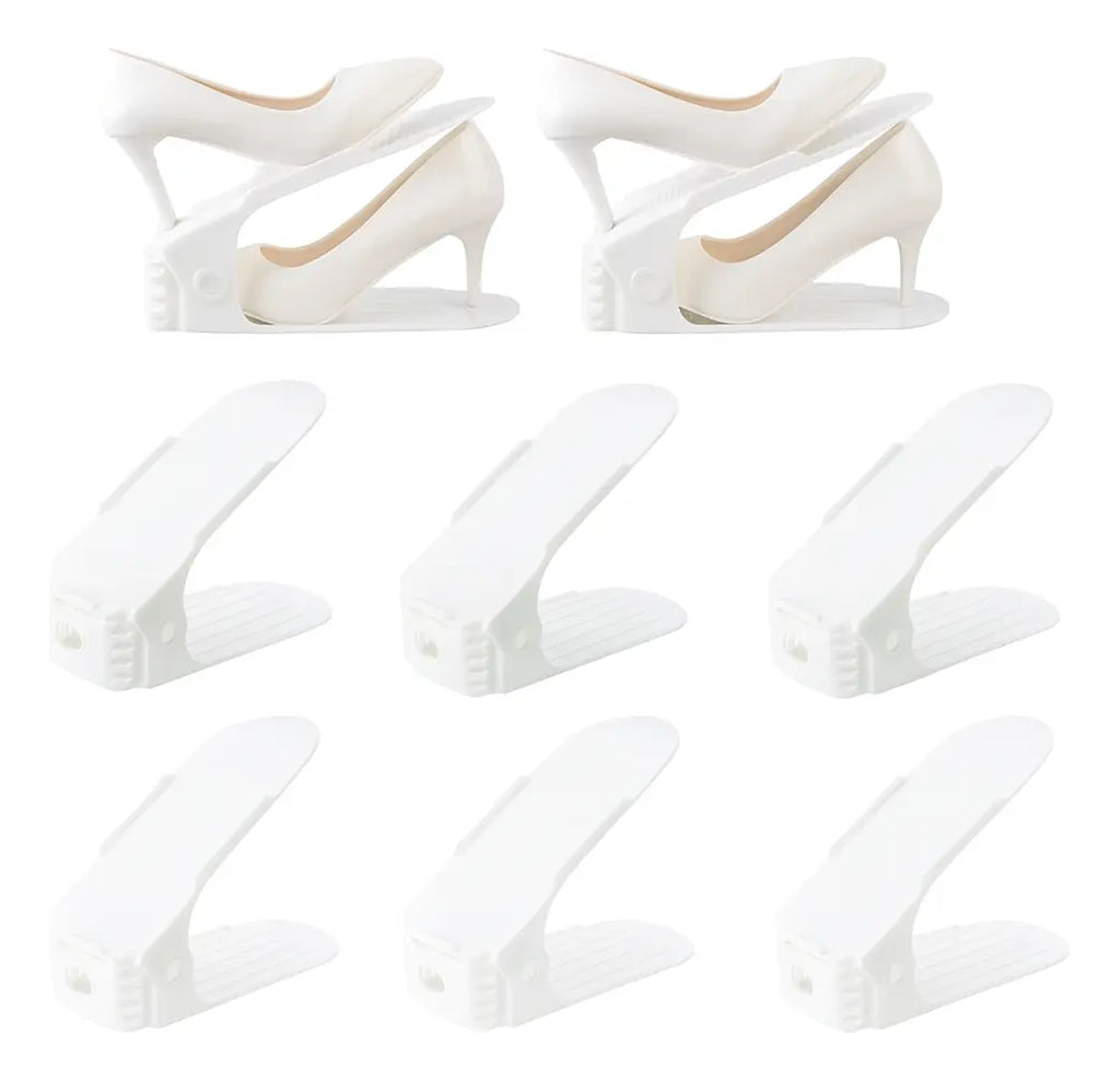 Pack De 6 Zapatero Estante Organizador De Zapatos Shoe Slotz