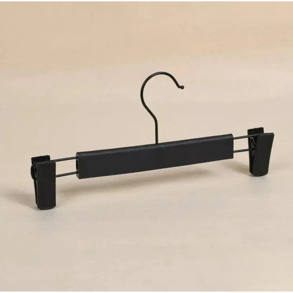 20 Percha Gancho Colgador Pantalone Falda Plástico Con Pinza