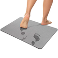 Alfombra Piso Baño Diatomita Secado Ultra Rápido 40x60cm