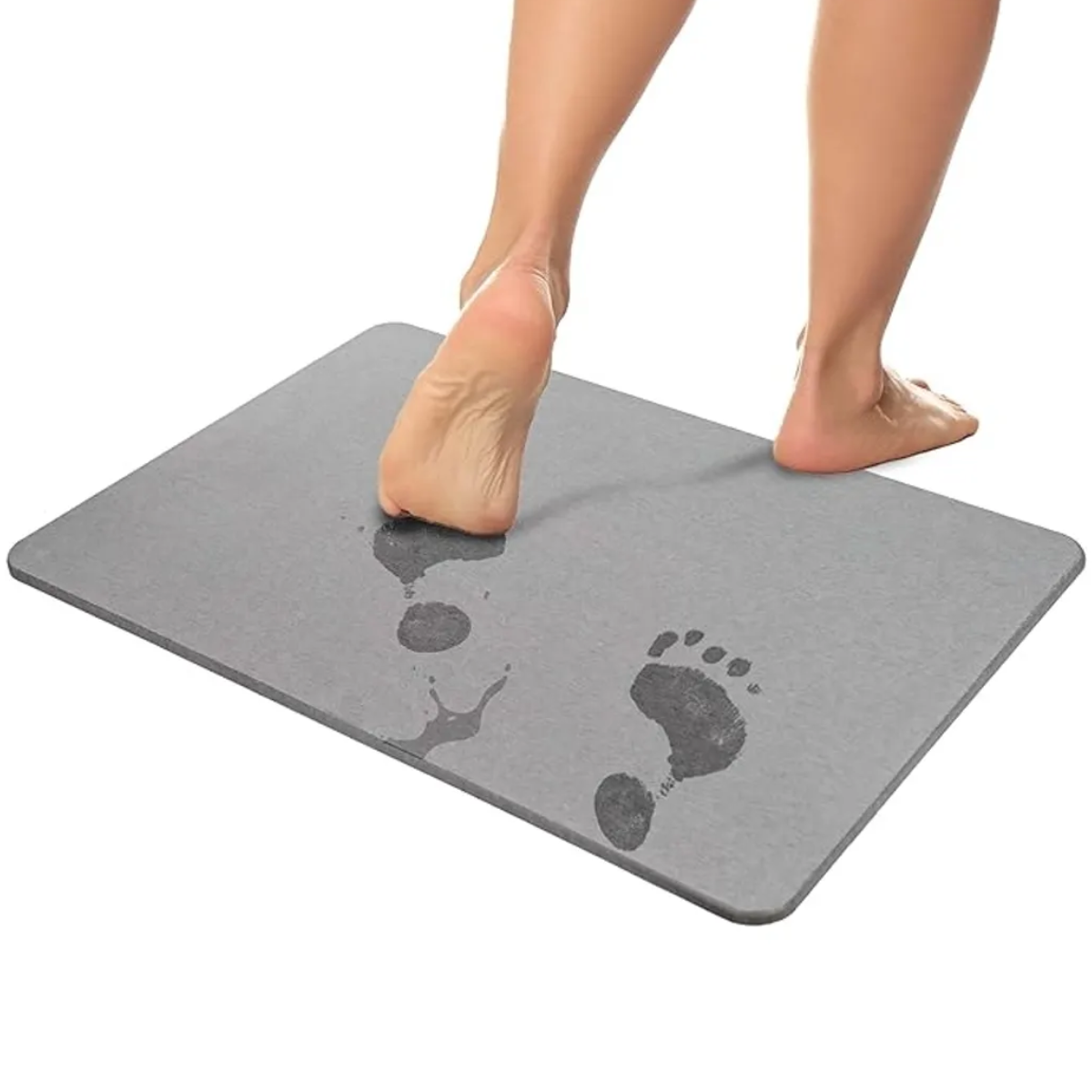 Alfombra Piso Baño Diatomita Secado Ultra Rápido 40x60cm