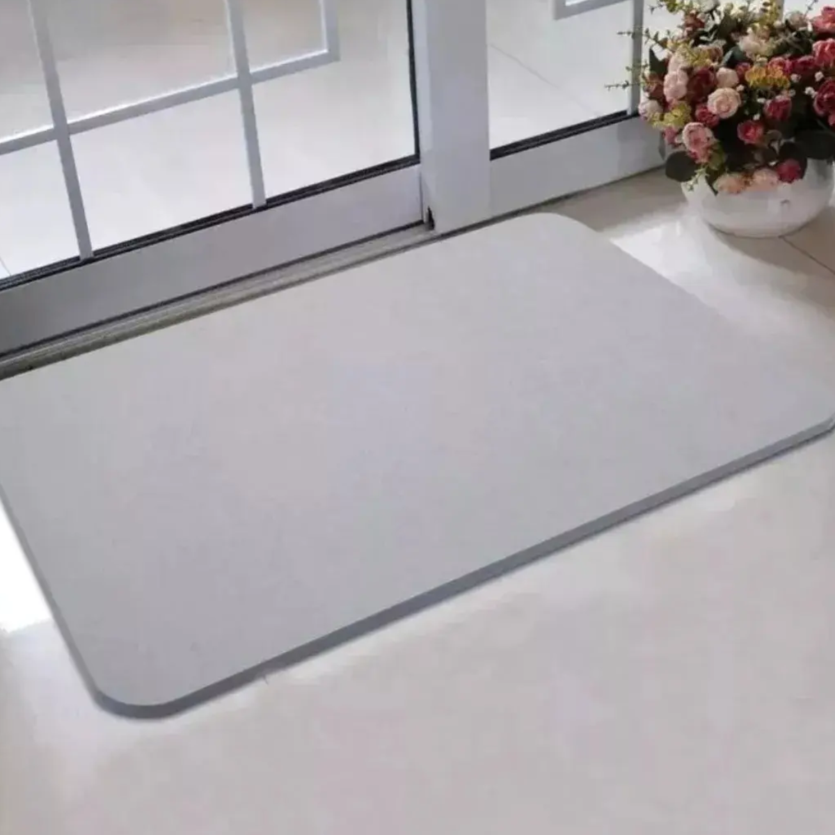 Alfombra Piso Baño Diatomita Secado Ultra Rápido 40x60cm