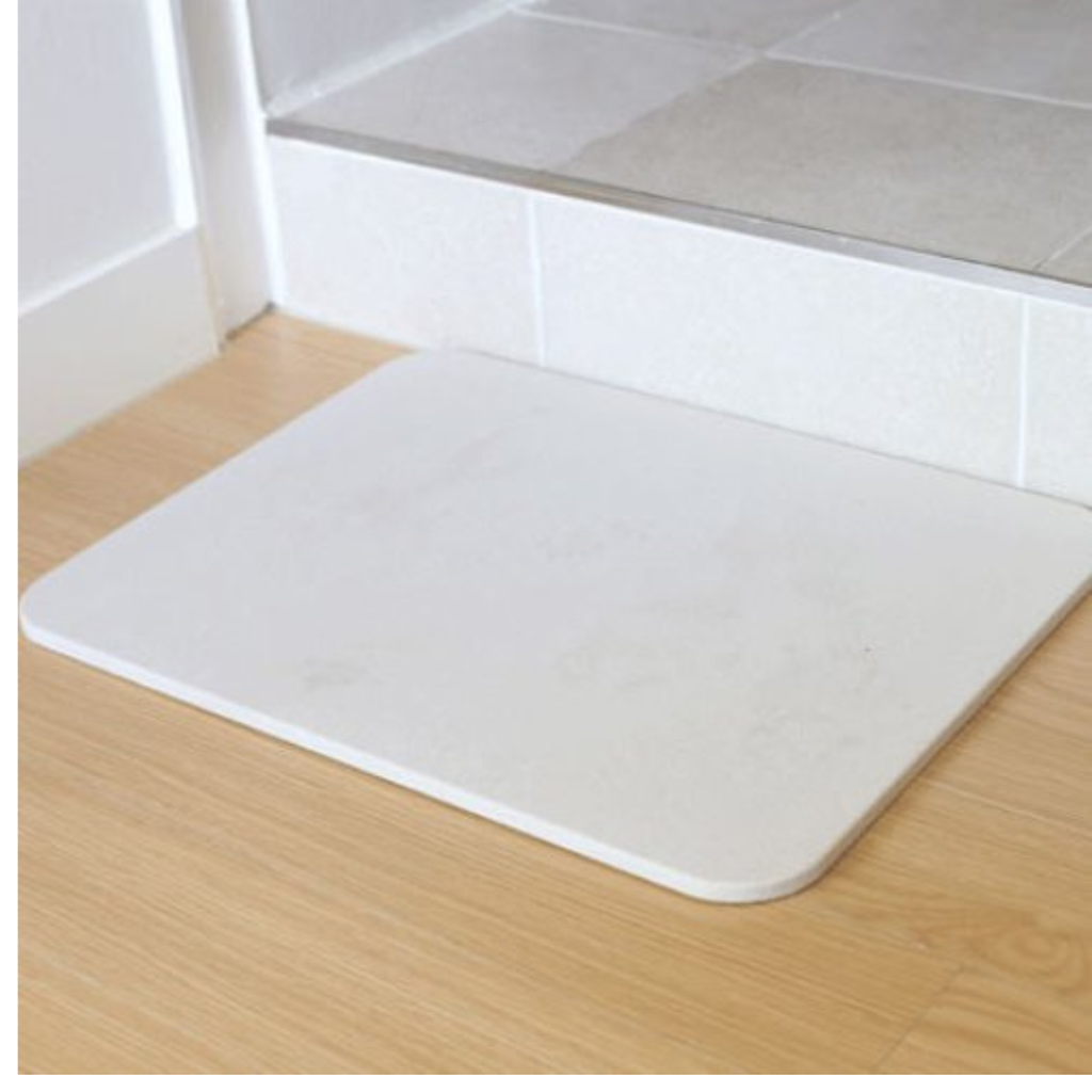 Alfombra Piso Baño Diatomita Secado Ultra Rápido 40x60cm