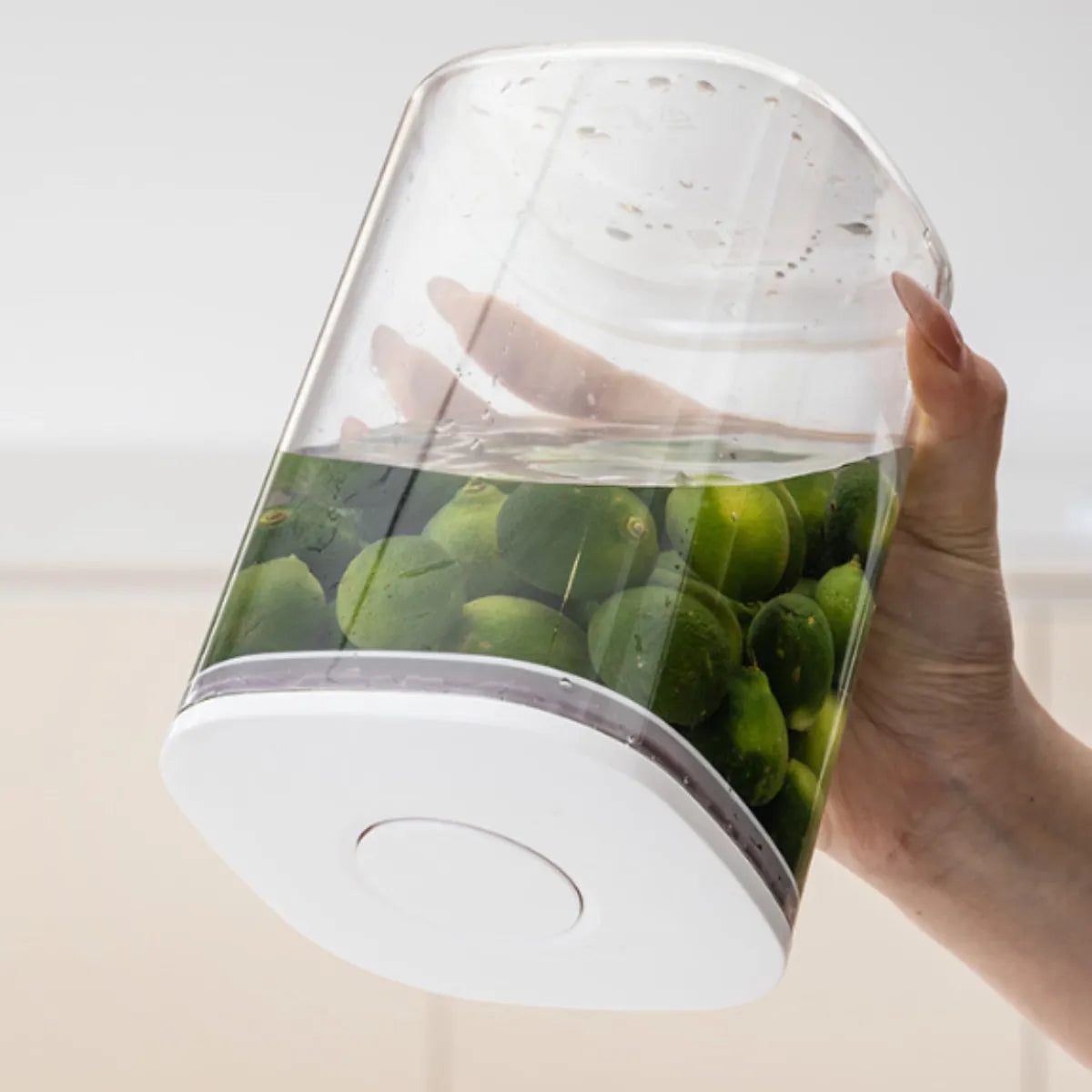 2 Contenedor Hermética Al Vacío 2300ml 1600ml Frasco