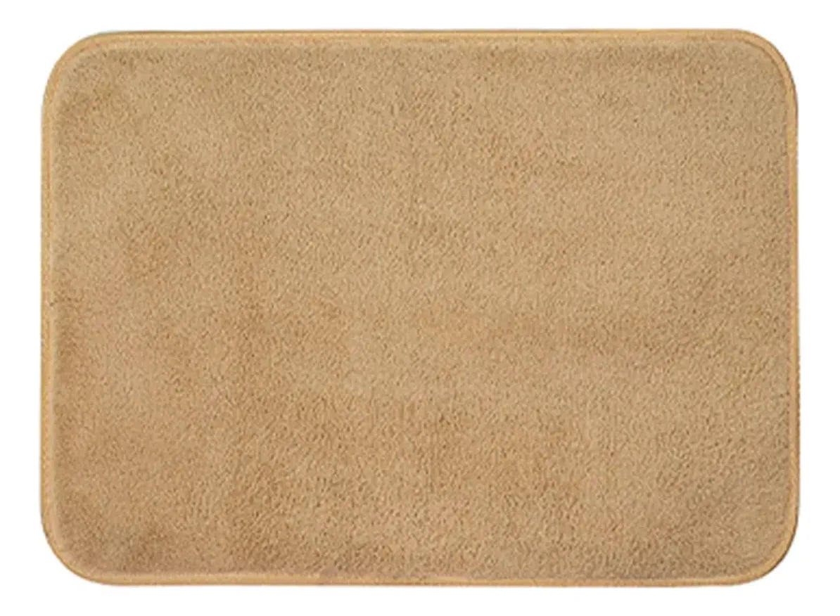 Alfombra De Baño Liso Peludo