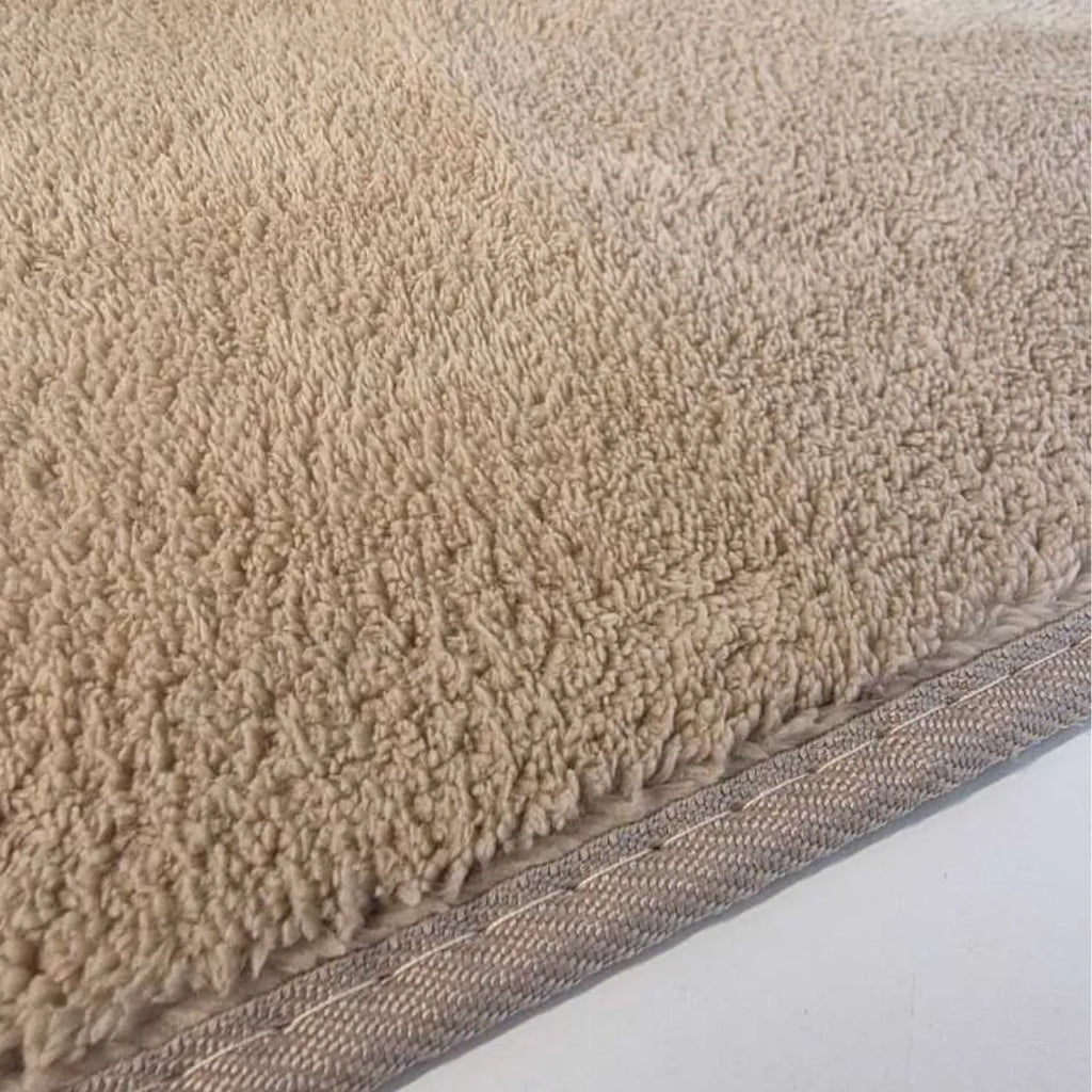 Alfombra De Baño Liso Peludo