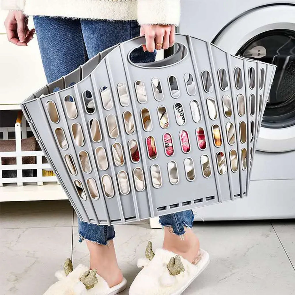 Cesto Canasto Ropa Sucia Plegable Liviano Lavanderia