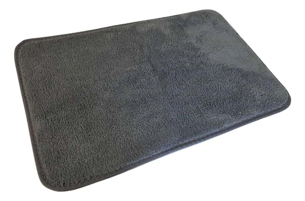 Alfombra De Baño Liso Peludo