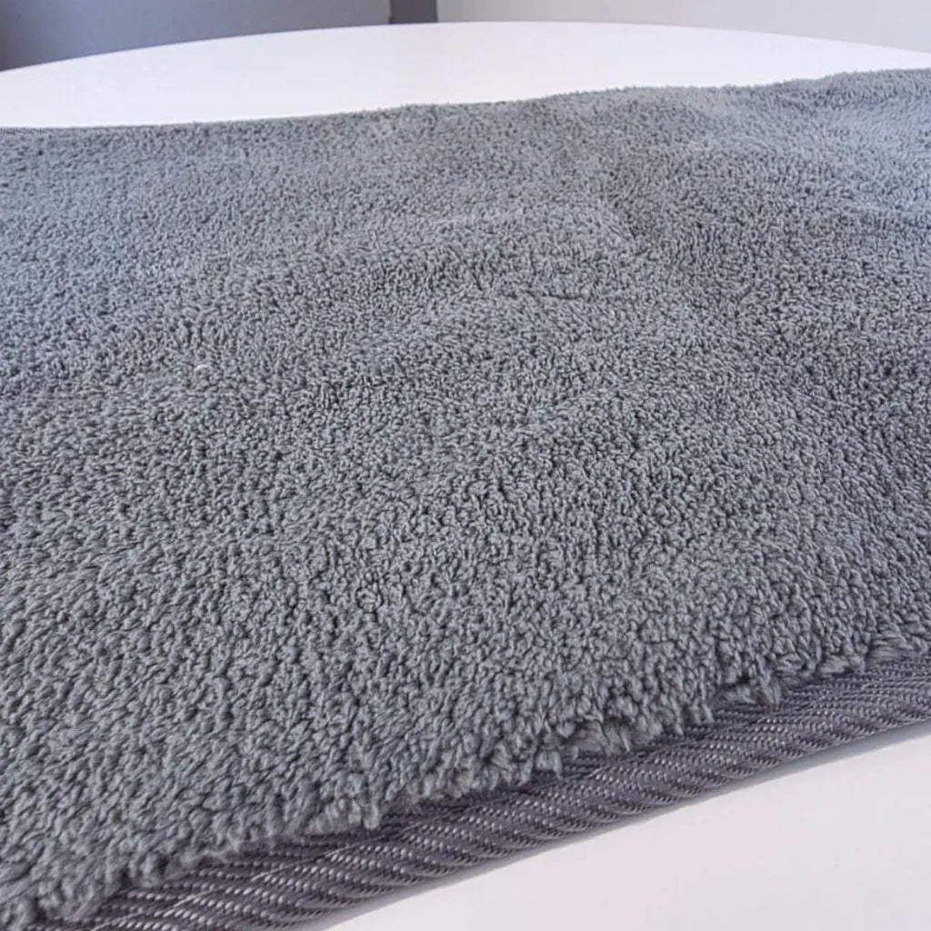 Alfombra De Baño Liso Peludo