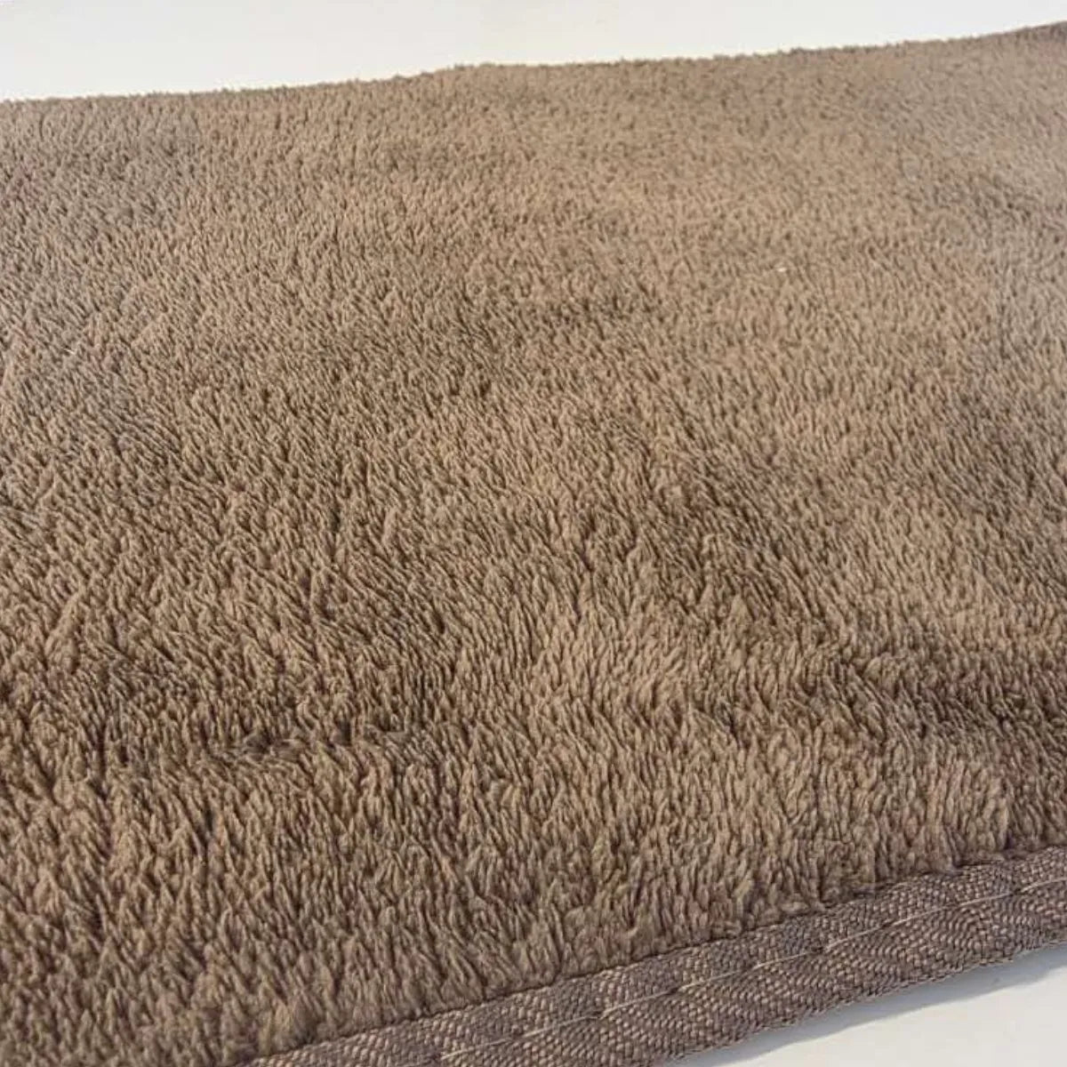 Alfombra De Baño Liso Peludo