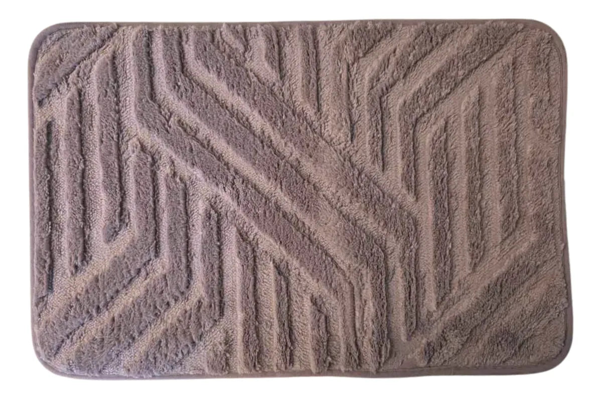 Alfombra Baño Jacquard Geometrico