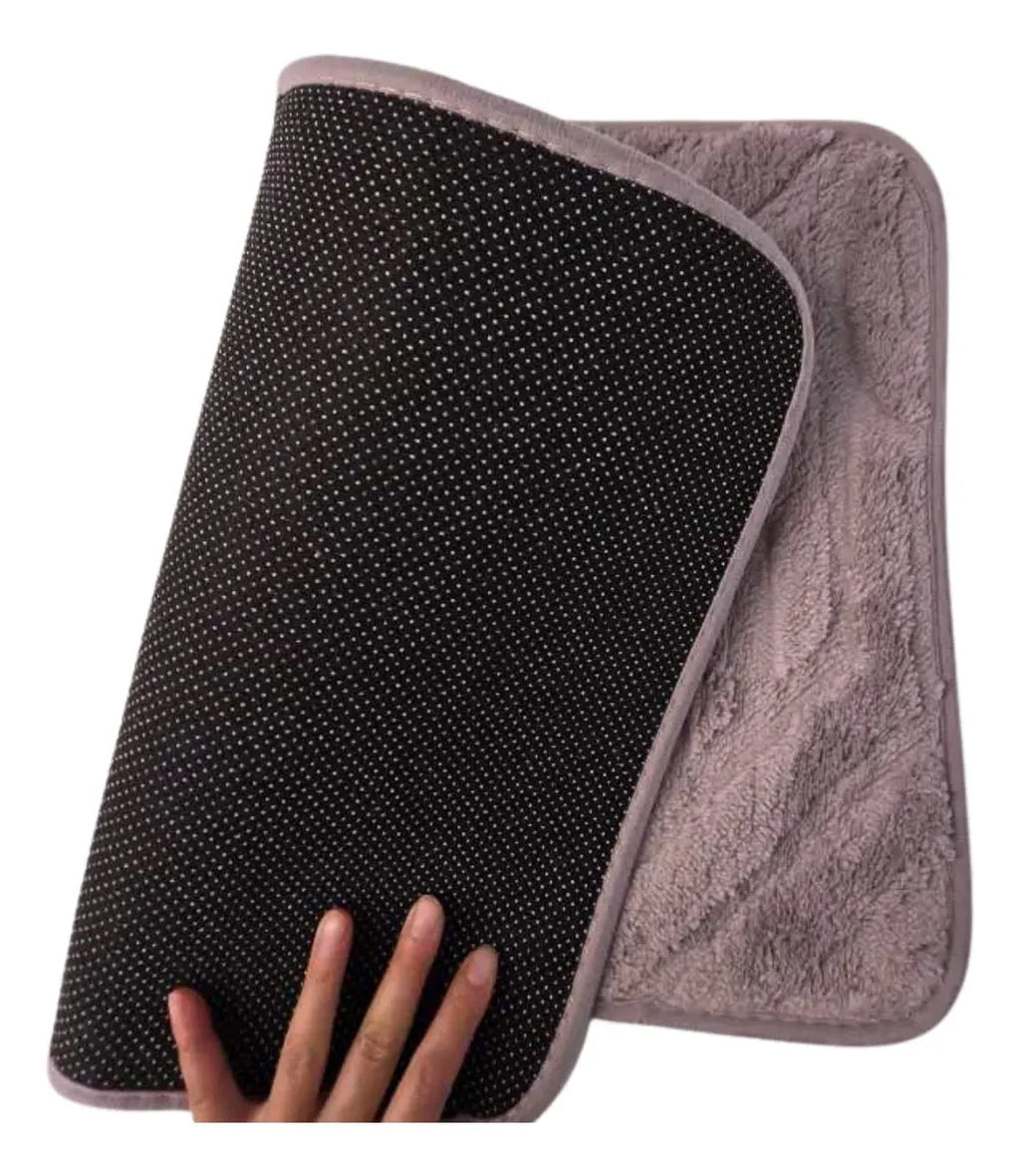 Alfombra Baño Jacquard Geometrico