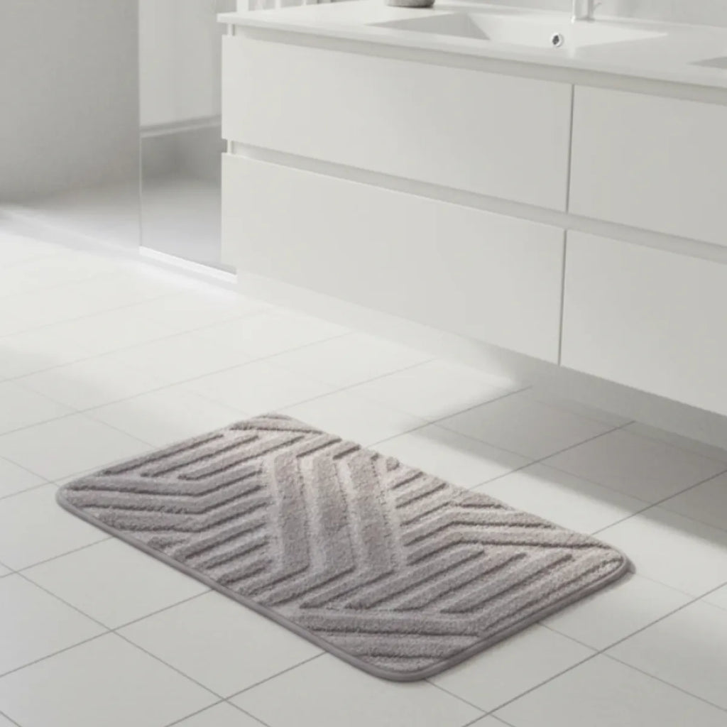 Alfombra Baño Jacquard Geometrico