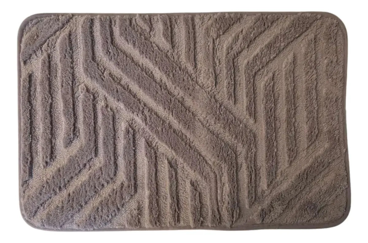 Alfombra Baño Jacquard Geometrico
