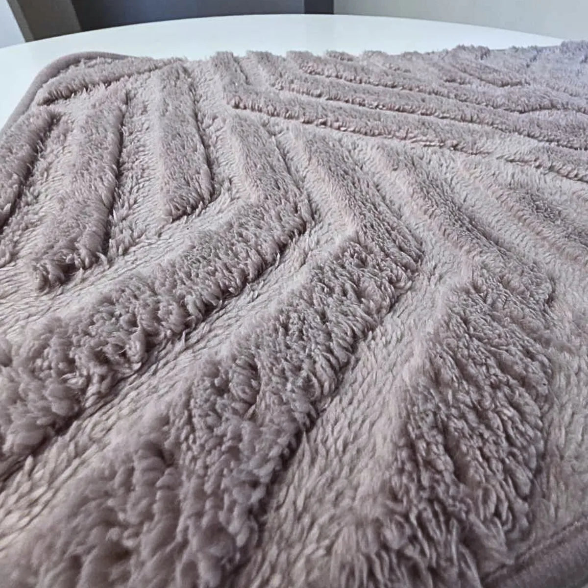 Alfombra Baño Jacquard Geometrico