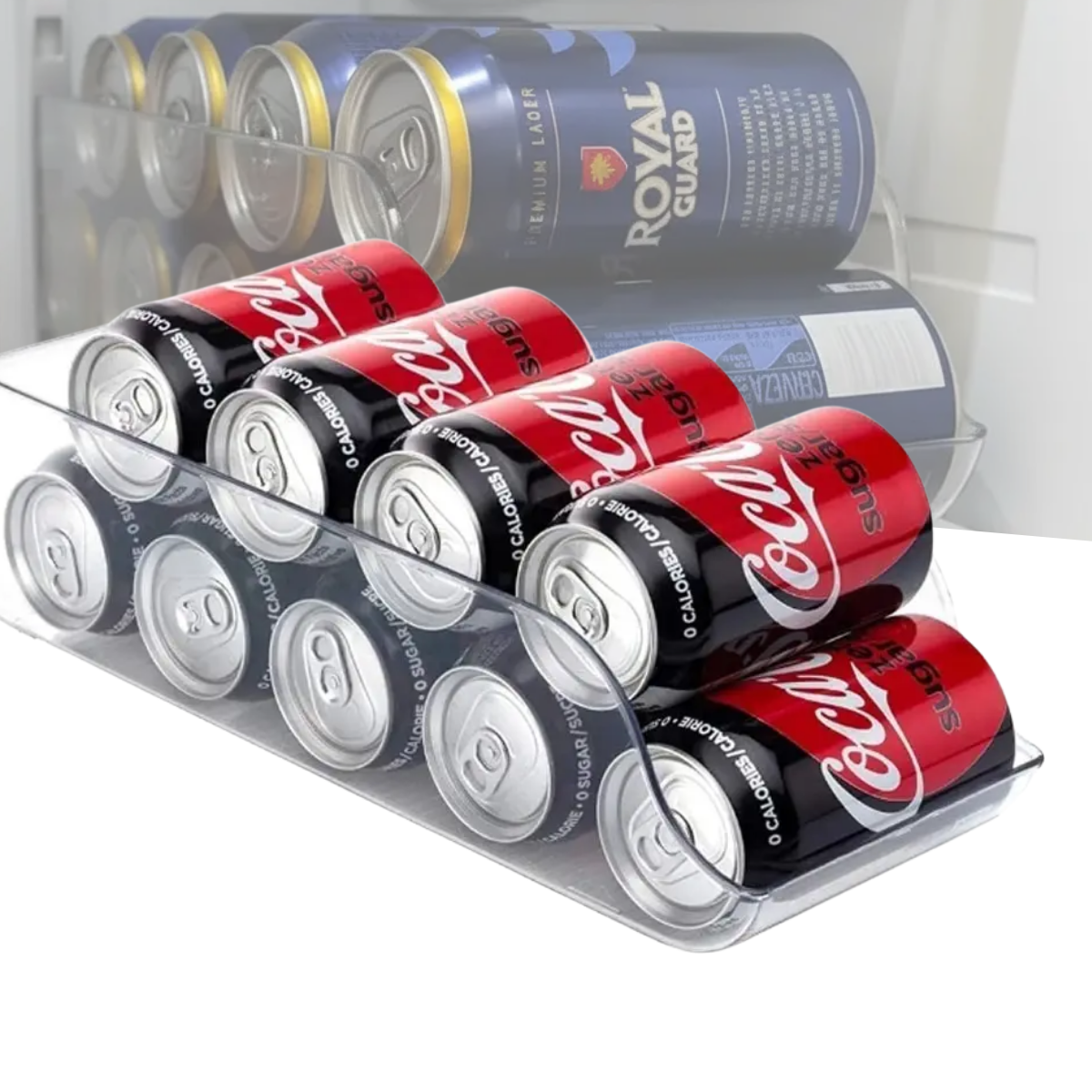 Organizador De Bebidas Lata Para Refrigerador Bebida Cerveza