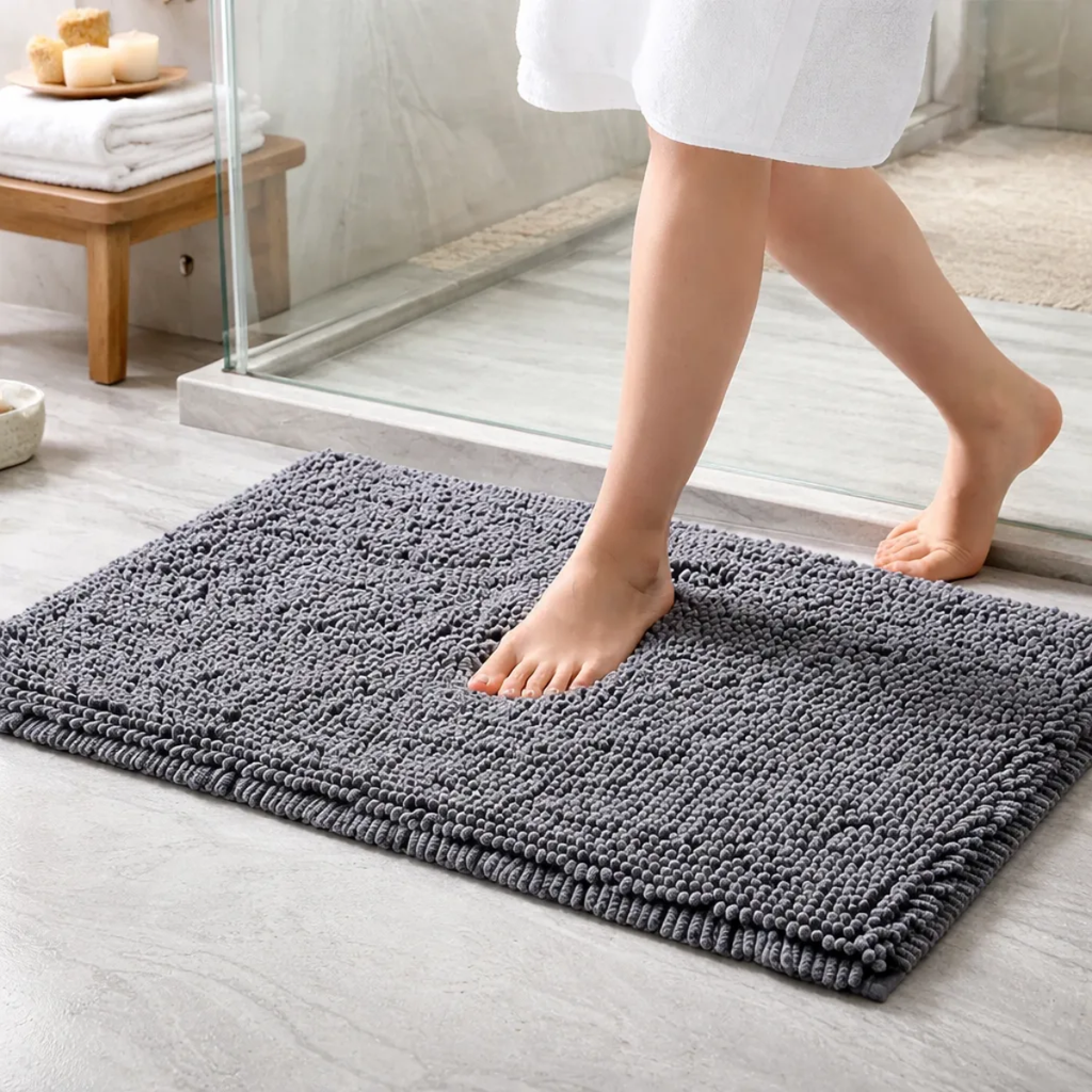 alfombra baño microfibra 60x40cm