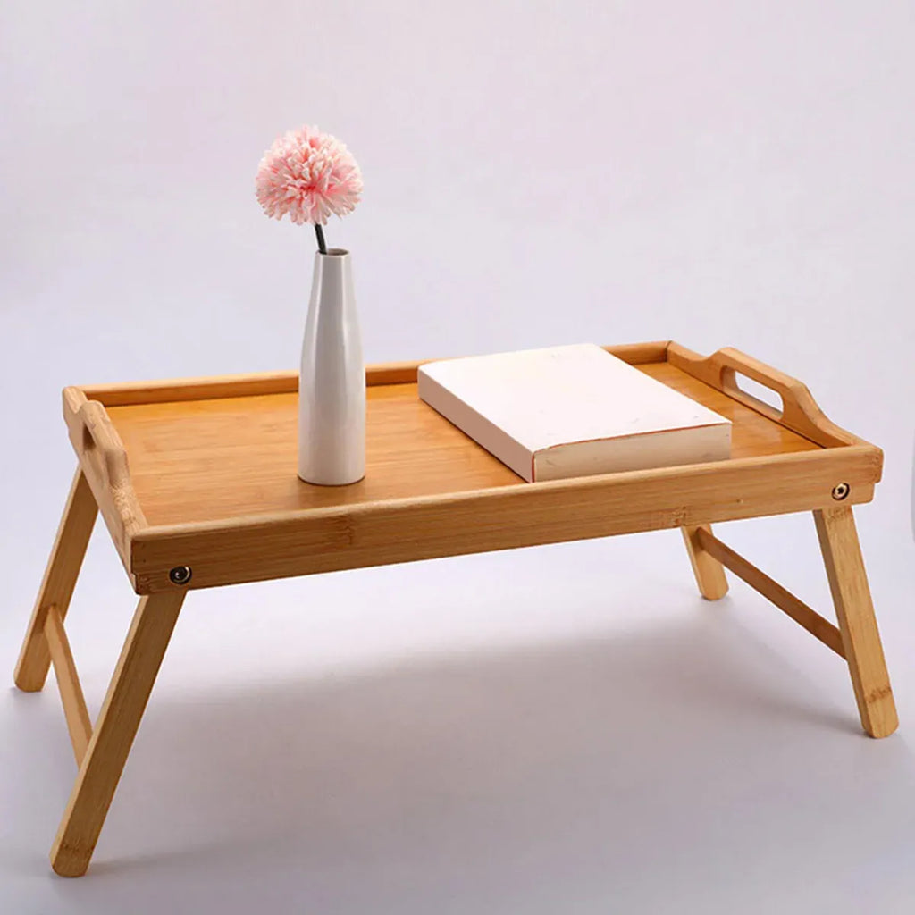 Mesa Cama Material Madera Notebook Desayuno Bandeja Soporte