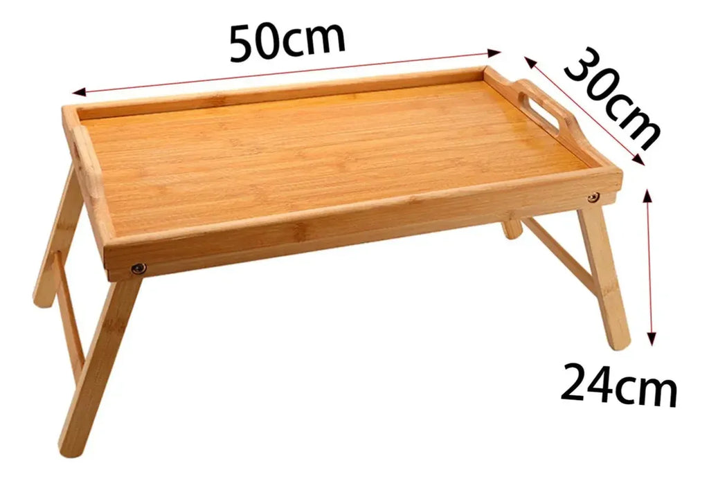 Mesa Cama Material Madera Notebook Desayuno Bandeja Soporte