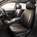Funda Cubre Asiento Ecocuero Auto Pu Universal Negro