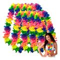 Pack De Collar Hawaiano Flor X 12 Fiesta Cotillón