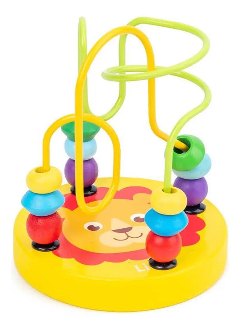 Pack 5 Juguetes Didactico Madera Montessori Educativo