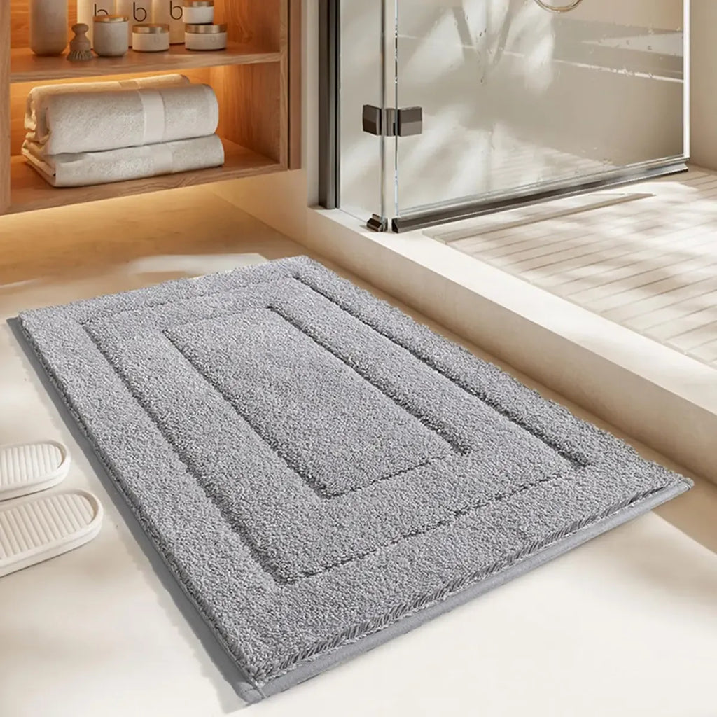 Alfombra Baño Ultra Suave Antideslizante 60x40 Cm