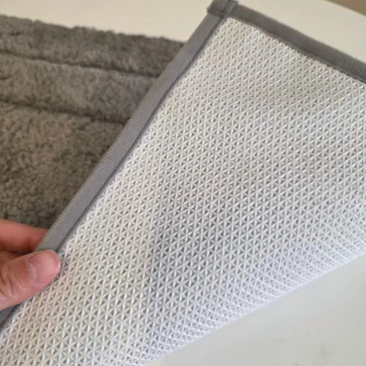 Alfombra Baño Ultra Suave Antideslizante 60x40 Cm