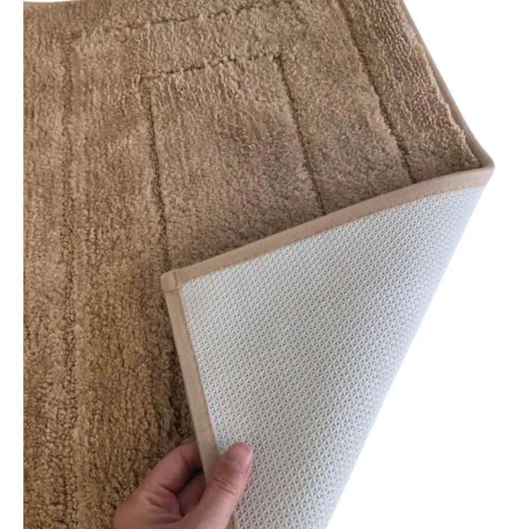 Alfombra Baño Ultra Suave Antideslizante 60x40 Cm