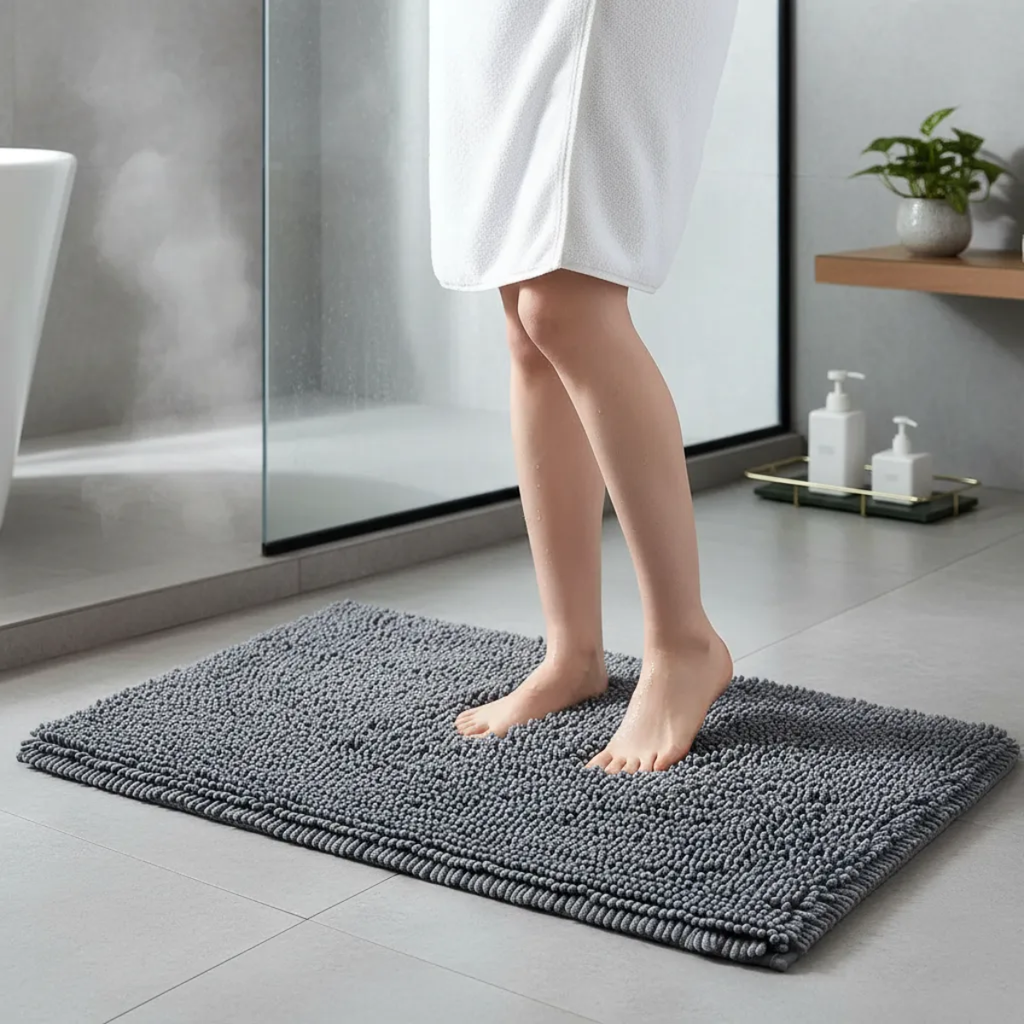 alfombra baño microfibra 60x40cm