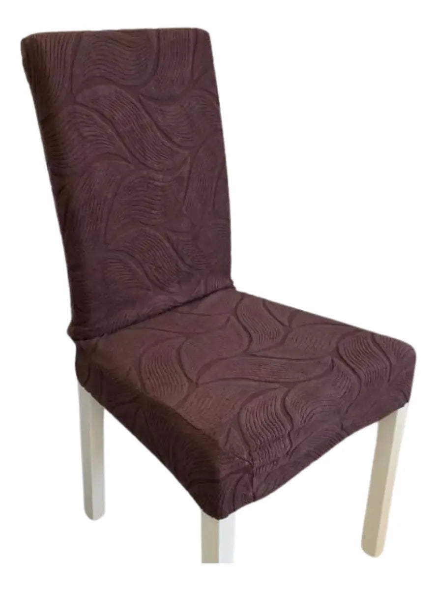Funda Silla Elasticada Impresa En 3d Onda