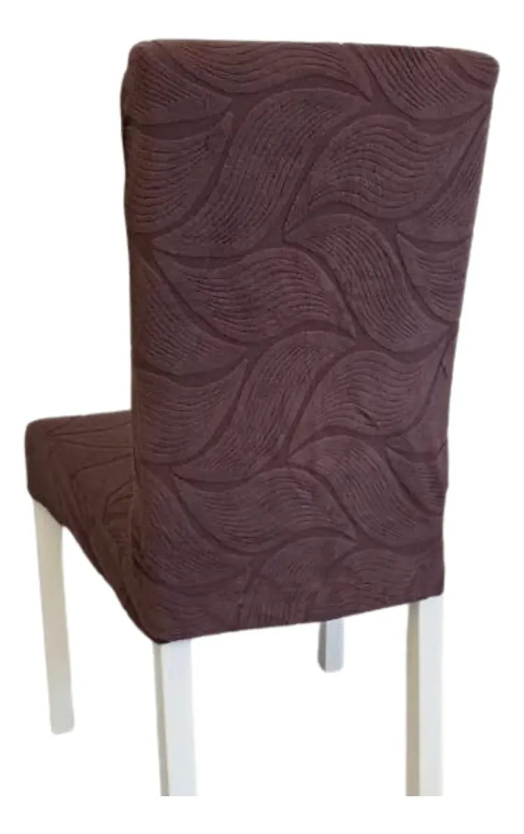 Funda Silla Elasticada Impresa En 3d Onda