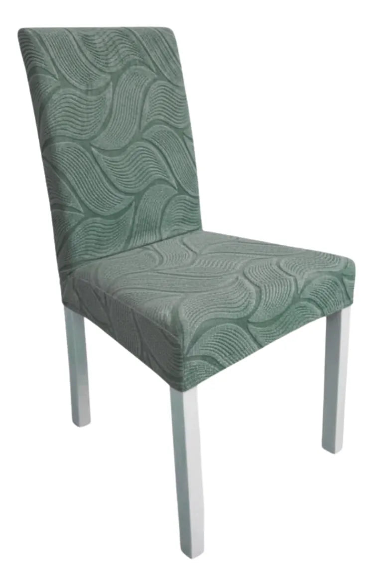 Funda Silla Elasticada Impresa En 3d Onda