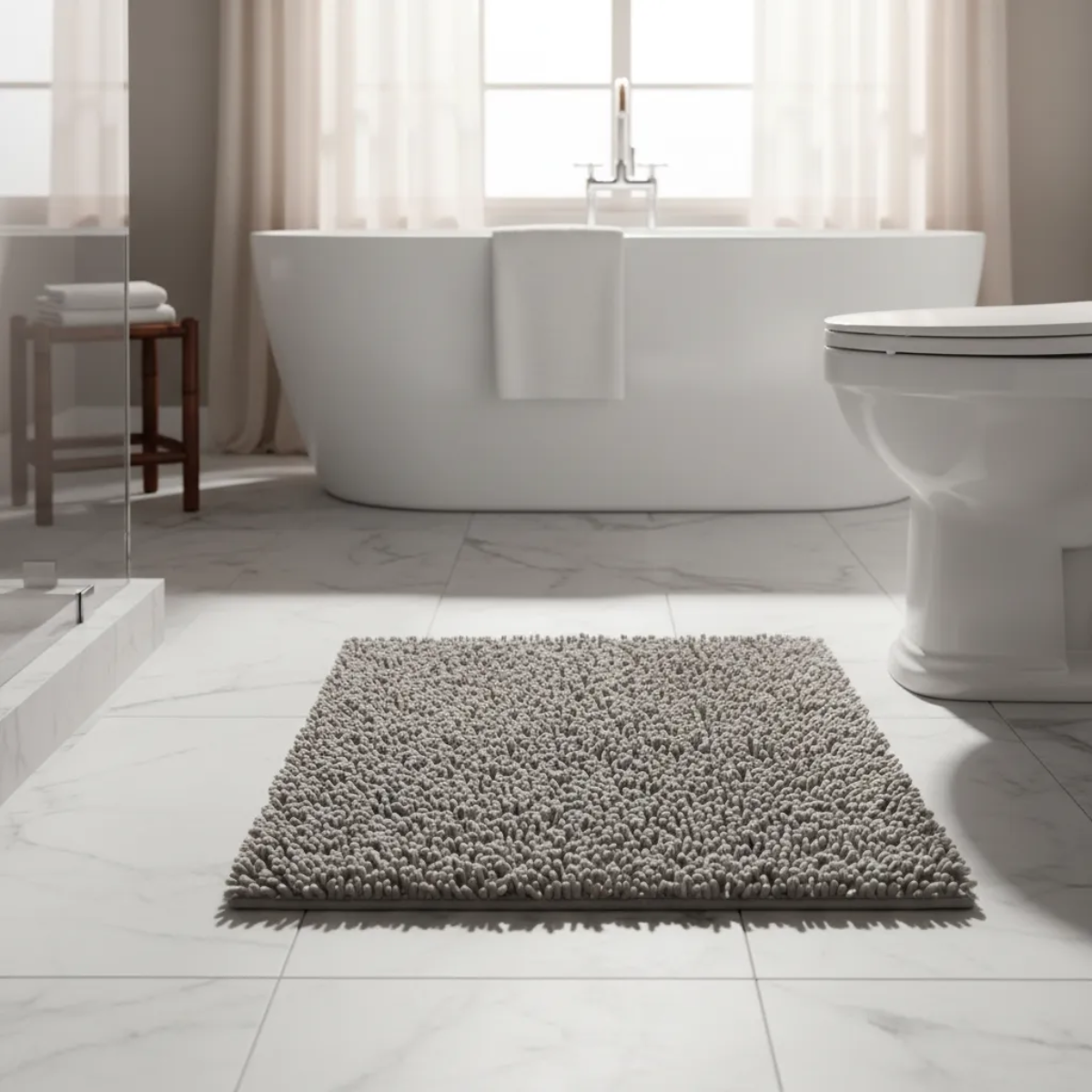 alfombra baño microfibra 60x40cm