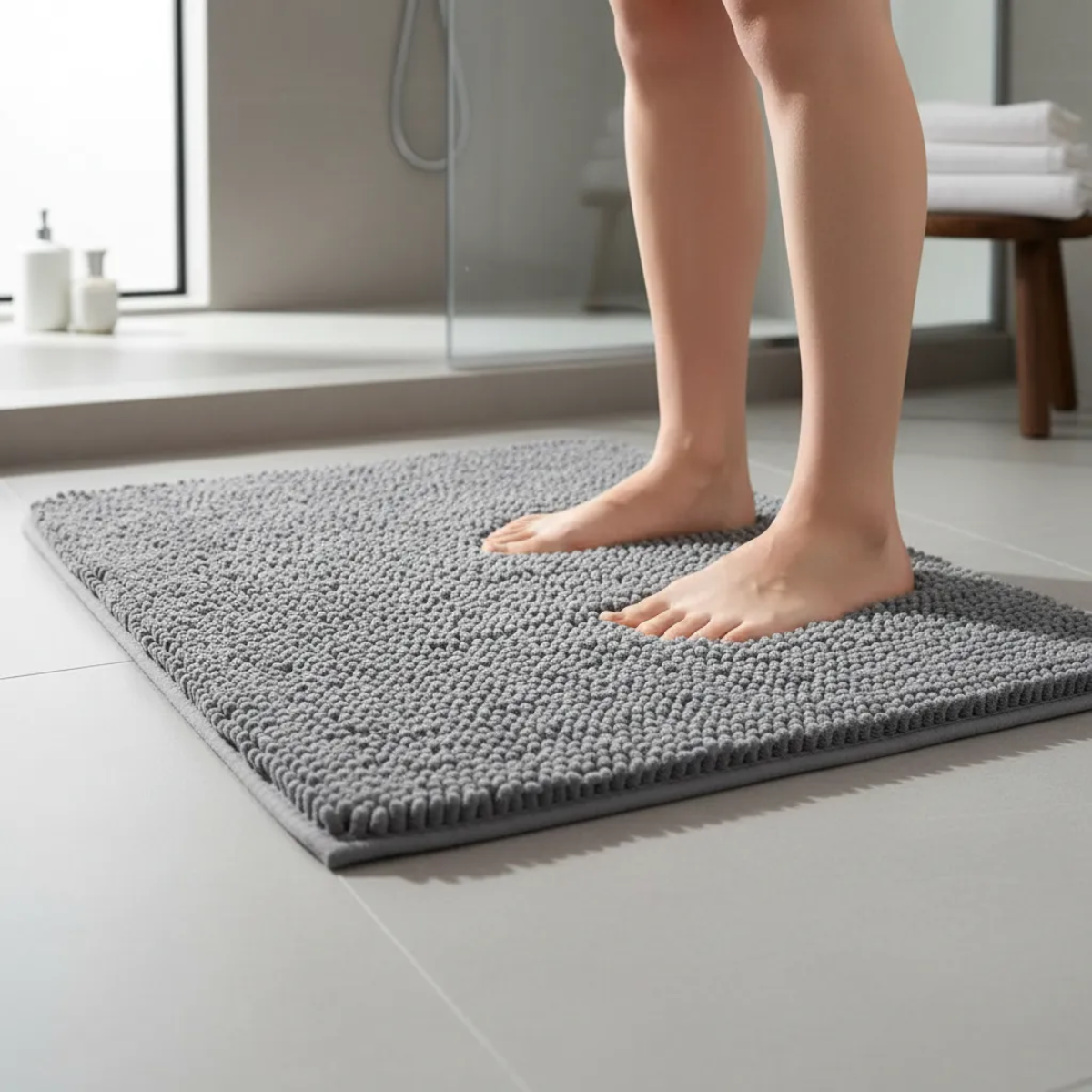 alfombra baño microfibra 60x40cm