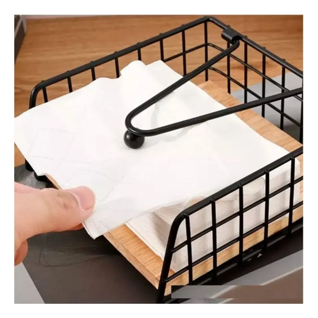 Servilletero De Mesa 15cm Con Peso
