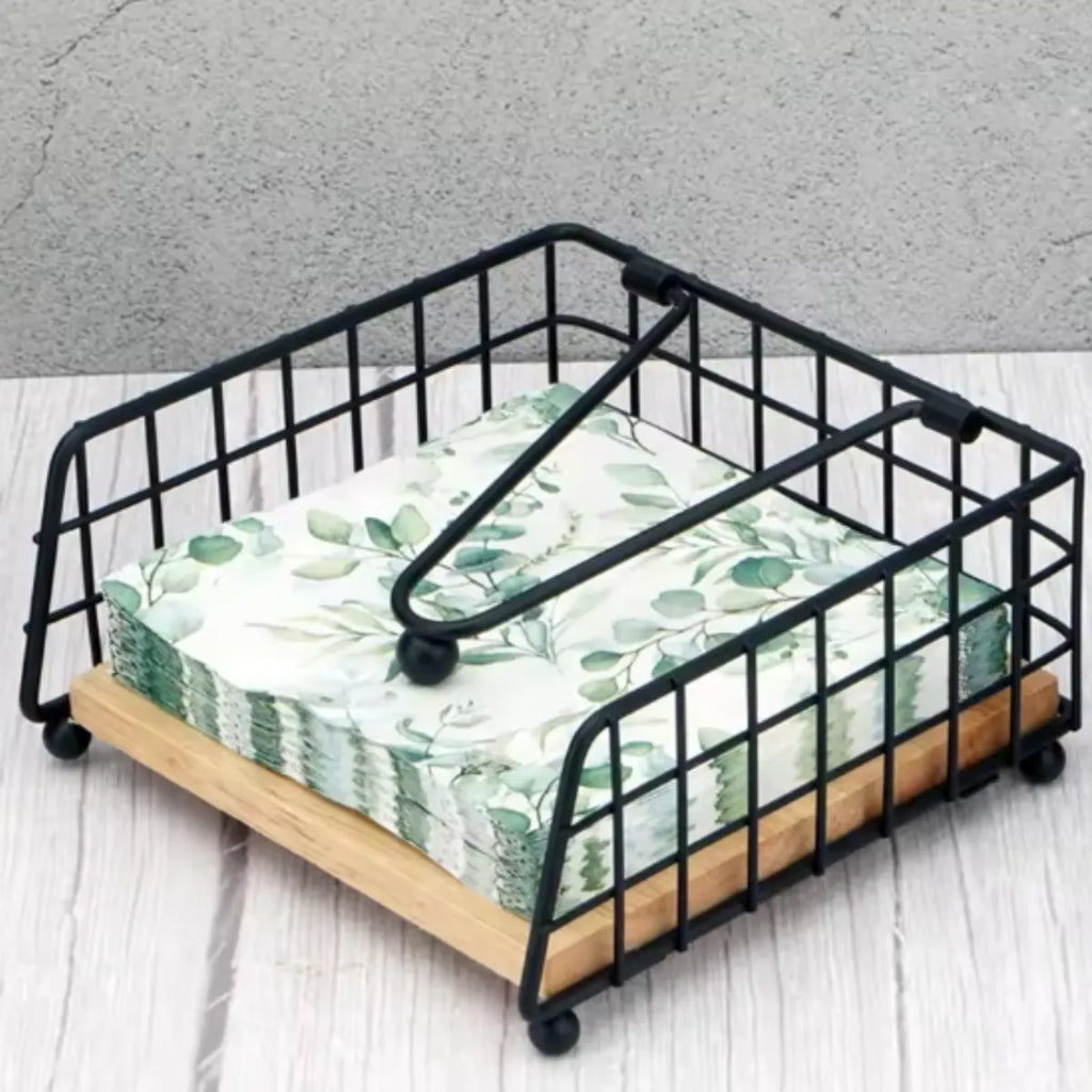 Servilletero De Mesa 15cm Con Peso