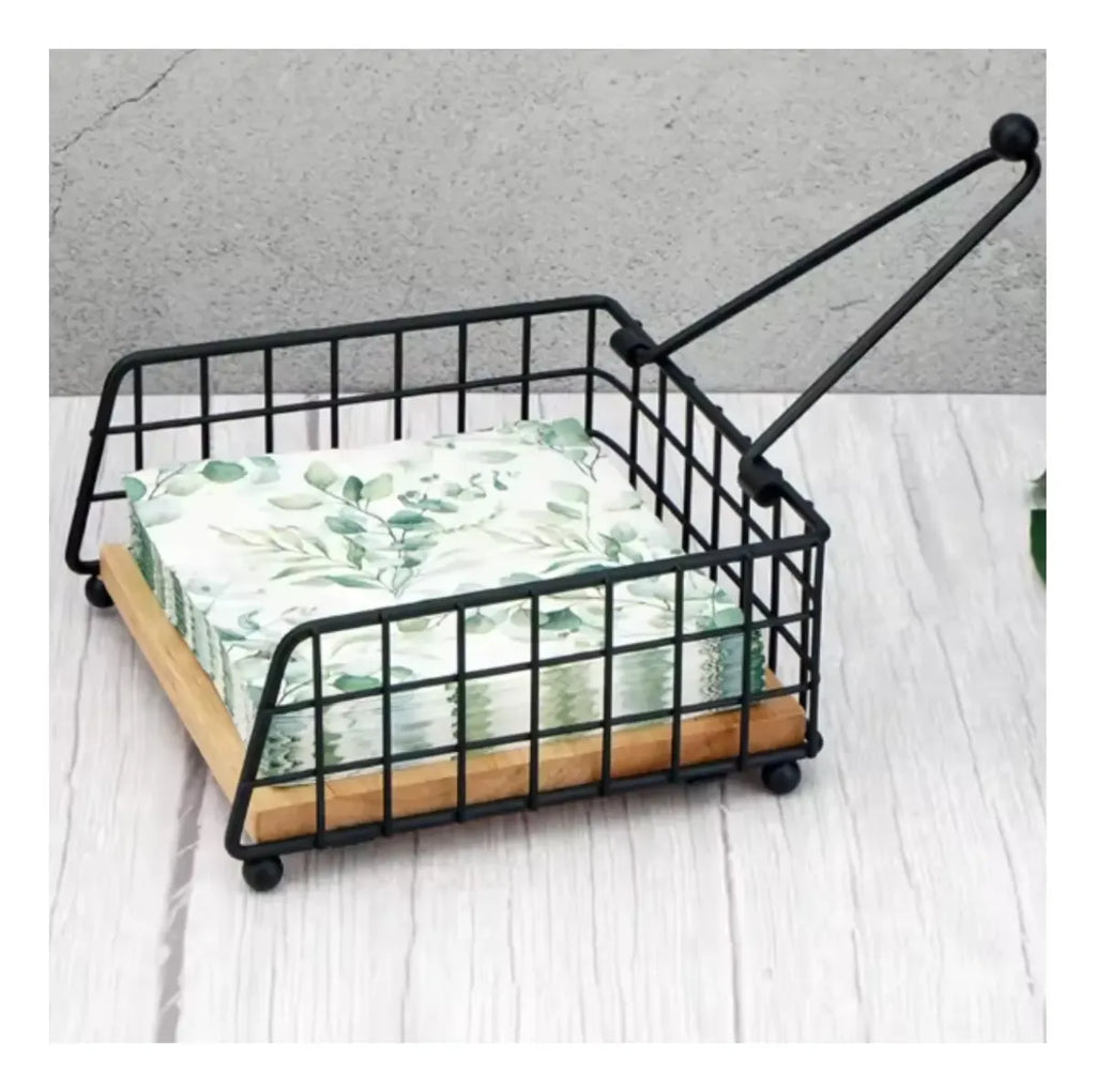 Servilletero De Mesa 15cm Con Peso